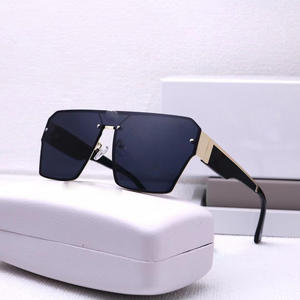 35471 Nuevas Llegadas, Gafas de Sol con Logotipo Personalizado al por Mayor, Gafas de Sol de Lujo Modernas para Mujer, Gafas de Seguridad Cuadradas para Hombre - Product Image 4