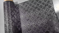 Feuille de fibre de carbone Premium 3K Weave LLV Motif - Personnalisation automobile et moto