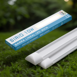 Barra LED Sirio 30cm 10W 900 Lumen, Plafoniera Lineare Integrata - Product Image 3