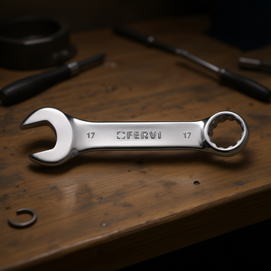ประแจรวมเฟอร์วี 17 มม. ชุบโครเมียม ขัดเงา - Product Image 3
