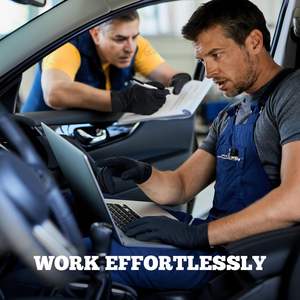 TitanFlex 6-mil Guantes de nitrilo desechables negros para examen Guantes de cocina resistentes de espesor medio Sin látex y sin polvo - Product Image 4