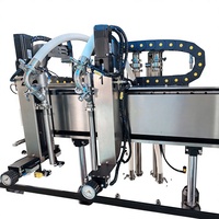 Ligne de production liquide entièrement automatique de haute précision, alimentateur, capsuleur pour boissons, poudres, produits alimentaires, composants d'engrenages, trémie de 200 L