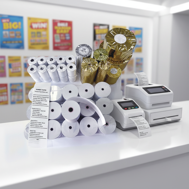 80X80Mm 80*70Mm 80*78Mm Thermal Paper Roll 57 40 BPA Free Till Roll Papel Termico Pos OEM for Retail Hospitality Supermarket