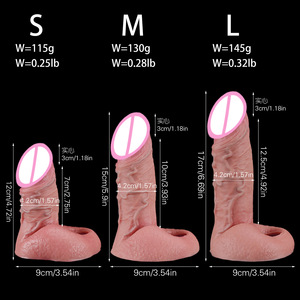 Funda de Pene Realista de Silicona para Mujer, Juguete Sexual, Retardante, Alargador, Masturbador, Mejora, Suave, Impermeable IPX5, Venta al por Mayor - Product Image 3