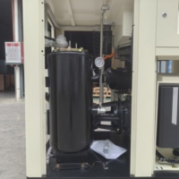Compresseur monophasé silencieux à aimant permanent, lubrifié à l'huile, de qualité commerciale, 50HP, 37KW, 8 bars, avec PLC, de la marque Airstone