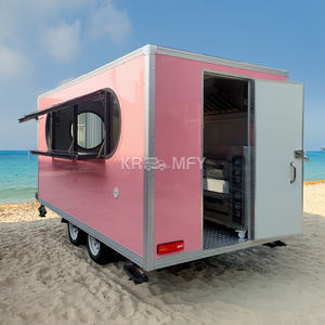 Camion de cuisine mobile de rue populaire américain 2025, chariot rapide pour crêpes, avec équipement de cuisine mobile pour en-cas - Product Image 6