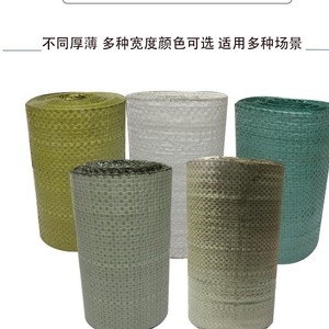 Rouleaux de tissu tissé en plastique Funatee gris-vert épais pour emballage industriel, sacs de courses et logistique - Product Image 1