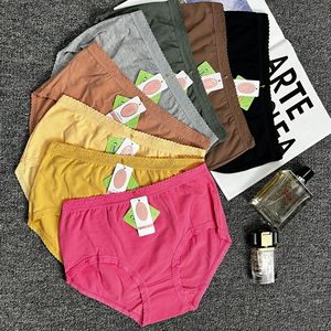 <span class=keywords><strong>Culotte</strong></span> taille haute respirante en coton thaïlandais pour femme, effet ventre plat, plusieurs couleurs - Product Image 5
