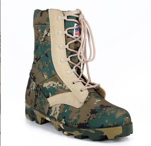 Bottes de randonnée et de chasse HPB917 camouflage, haute qualité, en caoutchouc et tissu camouflage, imperméables, bottes de combat pour la chasse - Product Image 4