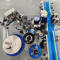 Machine d'étiquetage de table pour usine, machine d'étiquetage de petites bouteilles, machine d'étiquetage d'autocollants pour bouteilles rondes