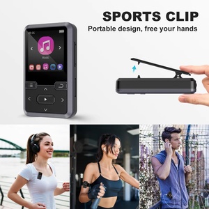 Reproductor MP3 Mini con Clip Trasero Personalizado de Fábrica, Pantalla a Color, Podómetro, Radio FM, Grabadora de Voz, Tarjeta TF para Correr, Gimnasio, Deportes - Product Image 6