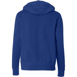 Sweat à Capuche Unisexe Bleu Cobalt avec Fermeture Éclair Complète XXS Anti-Rides Étiquette Personnalisée Broderie 3D 2025 - Product Image 3