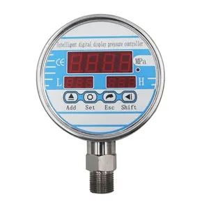 径向液化石油气油压表传感器真空绝对压力压力表电接点输出数字压力表控制器