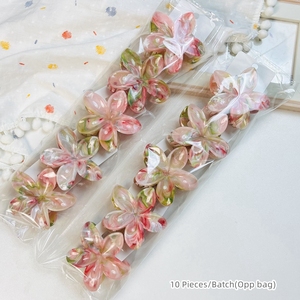<span class=keywords><strong>Pl</strong></span> Sample Nieuwe 8Cm Chroma Flower Claw Hair Clip Vrouwen Premium Sense Met Kaart Bloem Haarklauw Marmer Haaraccessoire - Product Image 5