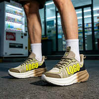 Nouvelles baskets respirantes en maille personnalisées, semelle souple, résistantes à l'usure, amortissantes, chaussures de course décontractées pour tous les jours