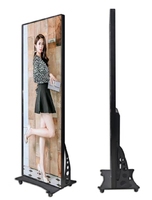 Lecteur de publicité intelligent Portable P2.5 d'intérieur, affichage d'affiche d'écran led pour centre commercial