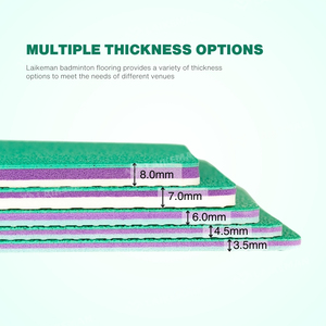 4.5/6/7/8 mét sàn Vinyl PVC thể thao phòng tập thể dục sàn Mat cầu lông Tòa Án sàn bung sử dụng trong nhà nhiều màu sắc cầu lông Tòa Án - Product Image 5