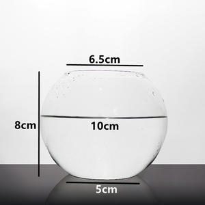 <span class=keywords><strong>Vasi</strong></span> in Vetro a Forma di Boccia, Vaso in Vetro da 20cm, Terrario in Vetro Trasparente, Vaso <span class=keywords><strong>per</strong></span> Fiori in Vetro Borosilicato - Product Image 6