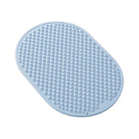 Disque d'acupression double face ovale en silicone pour la réflexologie des pieds et le massage Gym Fitness Sports & Entertainment