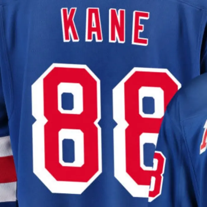 New York Patrick Kane Blue Home Best Quality Stitched Hockey Jersey