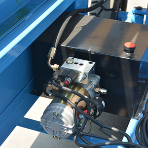 Platform Kerja Udara Hidrolik Semi-elektrik Hitop 8m 10m 12m 20m, Lift Gunting Elektrik Penuh untuk Dijual - Product Image 5