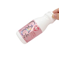 Étiquettes adhésives brillantes résistantes aux basses températures et imperméables pour bouteilles de boissons santé avec emballage certifié de qualité alimentaire