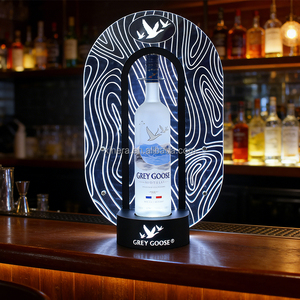 Custom LED Grey Goose Vodka Bottle Presenter, Luminous Wine Holder for Nightclub VIP <b>Service</b> - Product Image 2