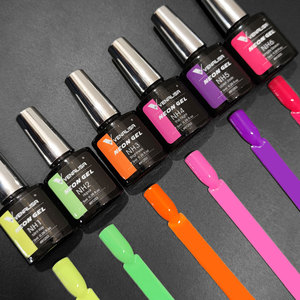 91253 # Venalisa esmalte de <span class=keywords><strong>uñas</strong></span> de gel de <span class=keywords><strong>color</strong></span> neón paquete único verano brillante s remojo laca etiqueta personalizada - Product Image 1