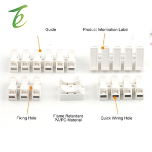 10/30/50/100 pezzo connettore per filo a molla rapida universale senza vite per morsetto elettrico morsetto CH-1/<span class=keywords><strong>2</strong></span>/<span class=keywords><strong>3</strong></span>/4/5/6/12 - Product Image 4