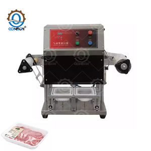 QDMECH Auto 110 Volts Máquina De Selagem De Bandeja De Tabletop Prep De Mapa De Espuma De Plástico Folha De Alumínio Máquina De Selagem De Bandeja - Product Image 3