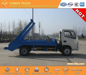 DONGFENG 4x2 Euro3 4m3 4cbm Brazo Rollo Contenedor Camión <span class=keywords><strong>de</strong></span> basura/<span class=keywords><strong>Gancho</strong></span> <span class=keywords><strong>de</strong></span> elevación Camión <span class=keywords><strong>de</strong></span> basura Vehículo <span class=keywords><strong>de</strong></span> transporte <span class=keywords><strong>de</strong></span> basura - Product Image 2