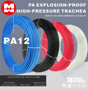Пневматическая трубка PA Air Line, черная, из нейлона, для пневматических тормозов, диаметр 5/32, 1/4, 3/8, 1/2 дюйма, внешний диаметр 4 мм/6 мм/8 мм/10 мм/12 мм - Product Image 5