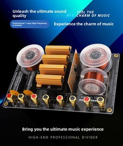 Gertsound <span class=keywords><strong>1992</strong></span> ครอสโอเวอร์เน็ตเวิร์ก แบบสองทาง เสียงแหลม/เสียงเบส ครอสโอเวอร์เสียง 12-15 นิ้ว 1000 วัตต์ ทองแดง สีดำ อุปกรณ์เสริมลำโพง - Product Image 2