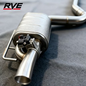 Système d'échappement Catback RVE à <span class=keywords><strong>prix</strong></span> d'usine pour Mercedes-Benz W205 <span class=keywords><strong>C43</strong></span> <span class=keywords><strong>AMG</strong></span> 3.0T, silencieux à valve en acier inoxydable 304, soudé TIG - Product Image 6