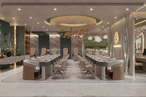 Diseño de Interiores de Lujo para Salón de Uñas, Muebles Personalizados para Salón de Belleza, Microcemento Wabi Sabi, Solución Integral para Proyectos de Spa - Product Image 3