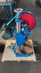 Petite presse pneumatique à colonne unique 110/220V à force réglable, <span class=keywords><strong>machine</strong></span> de poinçonnage de tôle métallique portable pour un estampage précis - Product Image 3