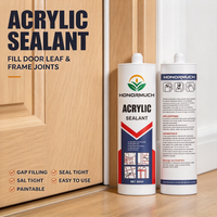 Mastik Akrilik Siap Pakai, Pengisi Celah Fleksibel, Sealant Pra-Pengecatan untuk Pemasangan Cornice Coving