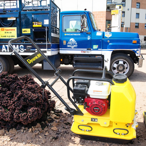 HZR-120 Hoge Kwaliteit Benzine Asfalt Trilplaat Compactor 120 Met Watertank Concurrerende Prijs Op Kern Motor Component - Product Image 3