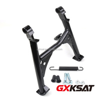 GXKSAT Kit de support central de moto en aluminium usiné CNC pour Versys-X300 Noir Qualité A-CLASS