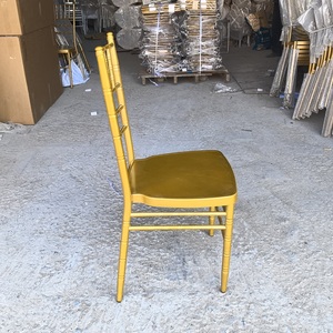 Vendite calde a buon mercato durevole più economico oro sedia Chiavari - Product Image 4