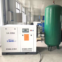 Chine Top10 marques de compresseurs d'air comprimé 30 KW 40 HP compresseur d'air à vis à entraînement par courroie pour machine à conduits