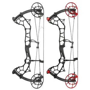 2023新しいヴェノムコンパウンドボウ小さなホイールベースドロー長さ連続調整可能70LBCNCハンティングコンポジットボウ