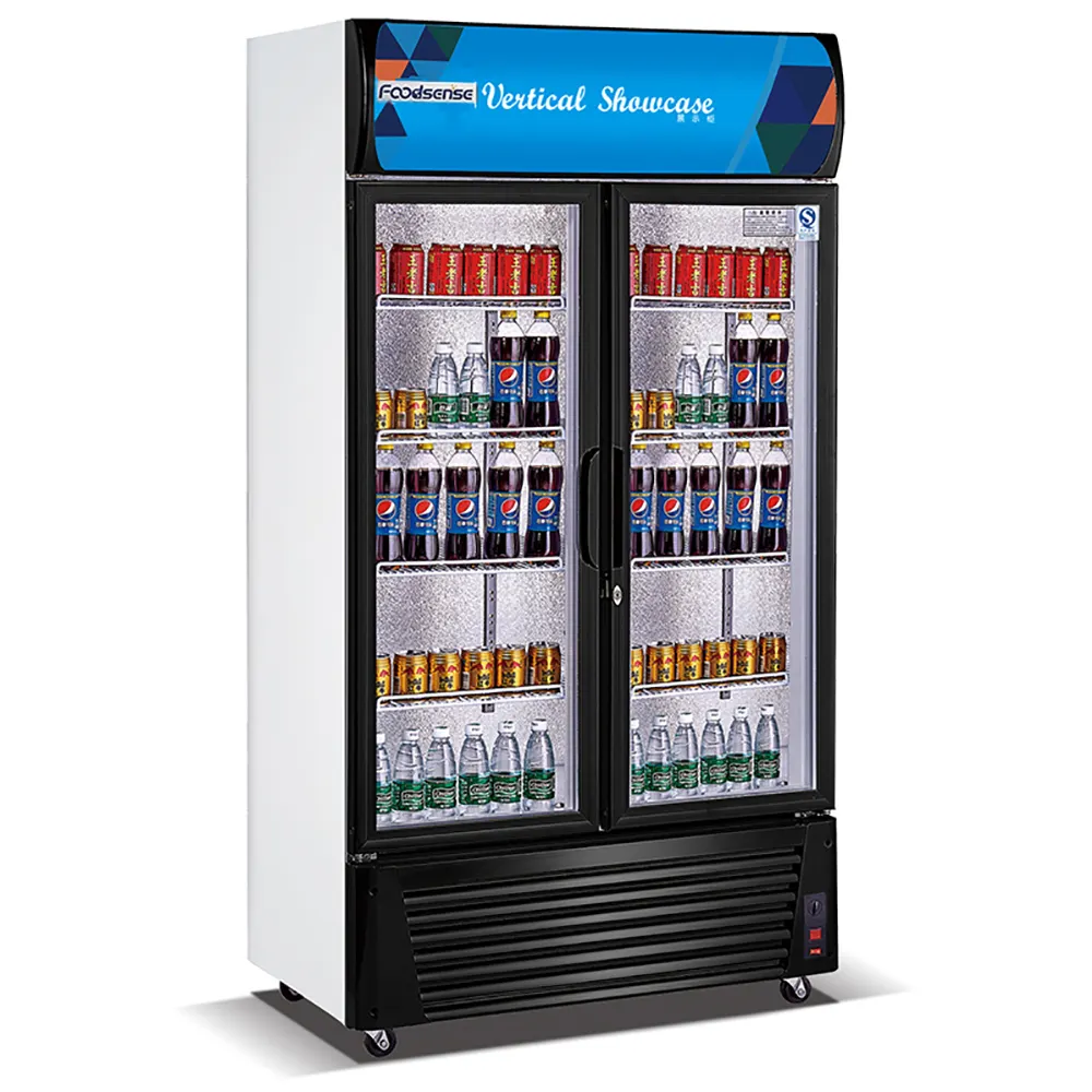 Di alta Qualità all'aperto congelatore commerciale, Commercio All'ingrosso Prezzo freezer porta più vicino/display vetrina
