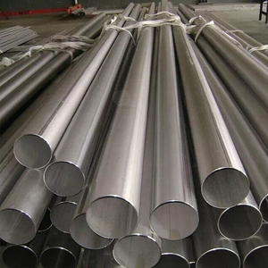 Pipa Baja Tahan Karat 304 ASTM 316 Poles Cermin Bulat Tanpa Sambungan untuk Industri Perpipaan - Product Image 1