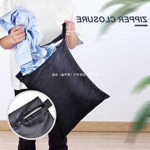 Bolsa de lavandería multifuncional, organizador de almacenamiento rectangular impermeable de nailon para ropa de 16x20 a 28x45 pulgadas - Product Image 3