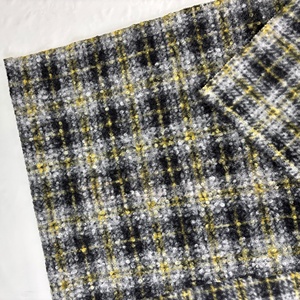 Nouveau design, <span class=keywords><strong>tissu</strong></span> extensible imprimé en fausse fourrure bouclée Teddy, doux, tricoté, aspect <span class=keywords><strong>laine</strong></span>, 100% polyester, tendance - Product Image 6