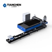Machine de découpe laser de feuilles et de tubes de 1,5 kW à 6 kW, système de contrôle Cypcut, PEK AI BMP PLT, découpeuse laser à fibre graphique pour tubes et plaques