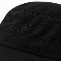 Sombrero de Sol Bajiangren Negro para Exteriores con Solapa para el Cuello, Protección UV UPF 50+, Impermeable, Transpirable, con Malla Táctica, Gorra de Senderismo, Venta al Por Mayor