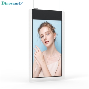 Ultra jernih dua sisi LCD tampilan gantung toko eceran mal belanja Promosi etalase tampilan menghadap ke jendela - Product Image 4