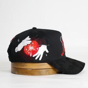 หมวกแก๊ปปักลายหนังกลับแบบกำหนดเองพร้อมโลโก้สั่งทำ จำนวน 31 ใบ ขายส่ง - Product Image 6